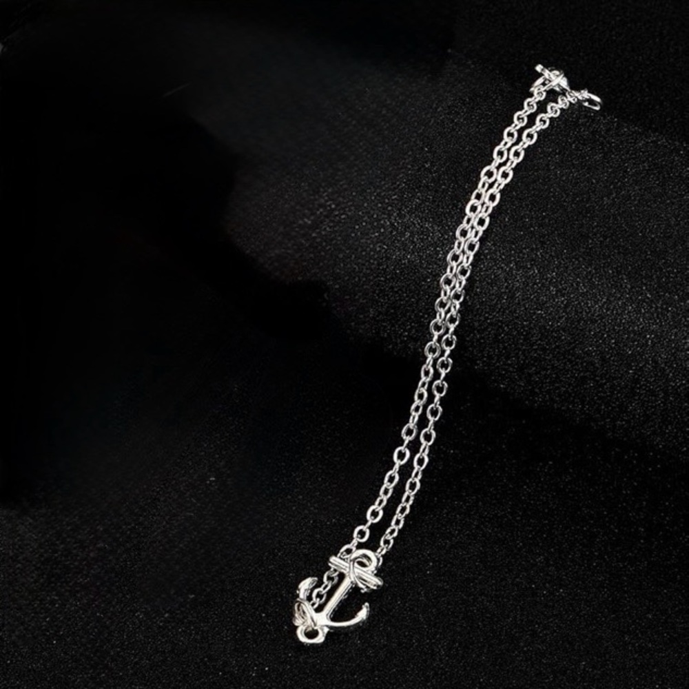 Silver Chain Anklet/Bracelet Charm Gift Beach
Adjustable Boho Dainty